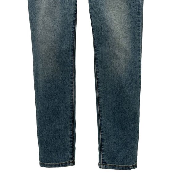 Free People Distressed Skinny Crop Ankle Denim Jeans Womens 27 - Picture 3 of 8
